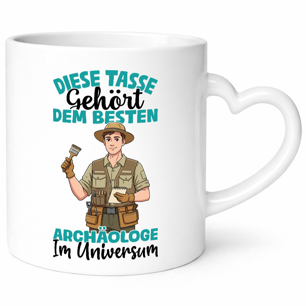 Im Universum: Archäologe | Archäologie Forscher lustig Humor Geschenkidee