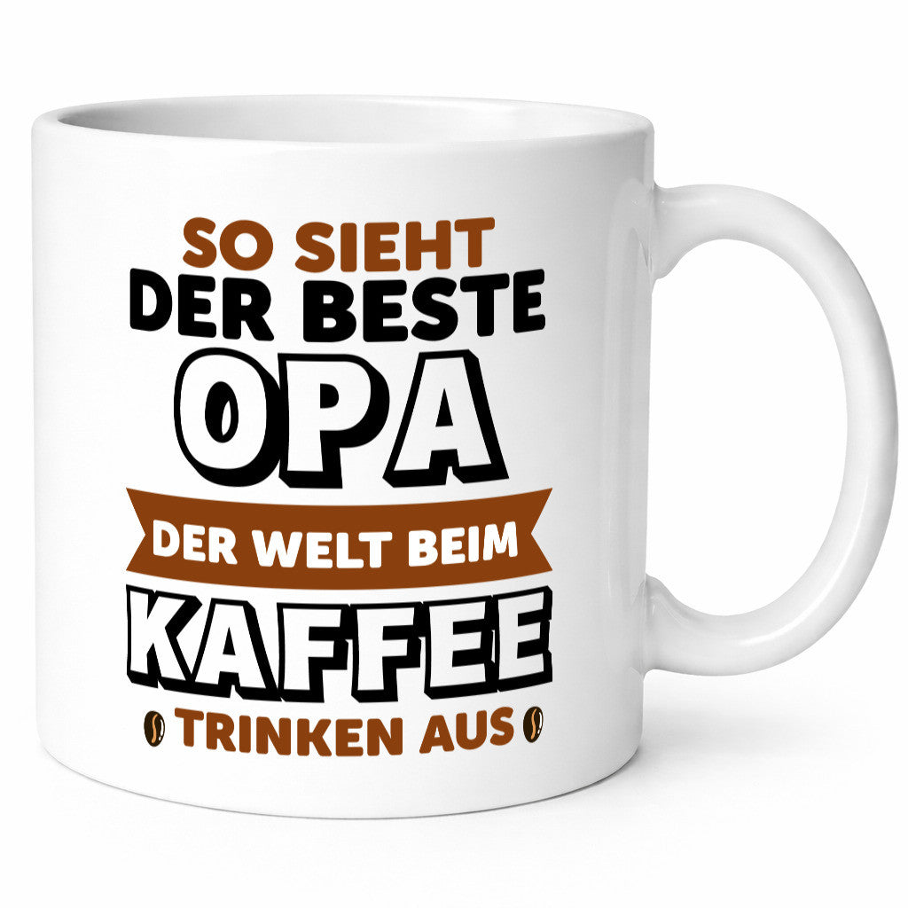 Der beste Opa Welt | Spruchtasse Großvater Humor lustiger Spruch Geschenk