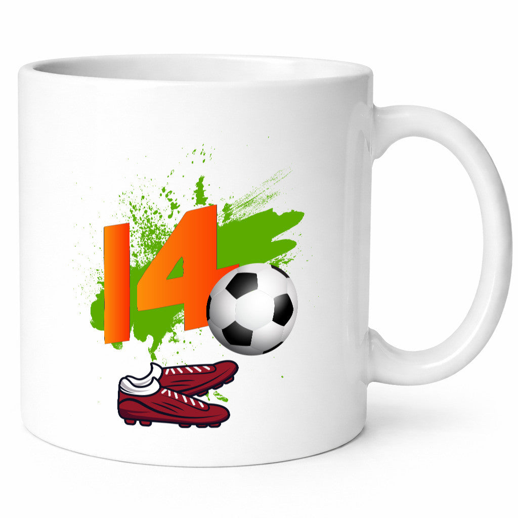 14. Geburtstag | Jungen Fußball Fußballspieler Geschenk Geschenkidee lustiger