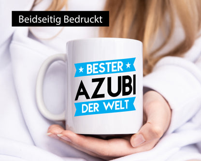 Bester Azubi | Ausbildung Lehre Lehrling Humor Geschenkidee Tasse