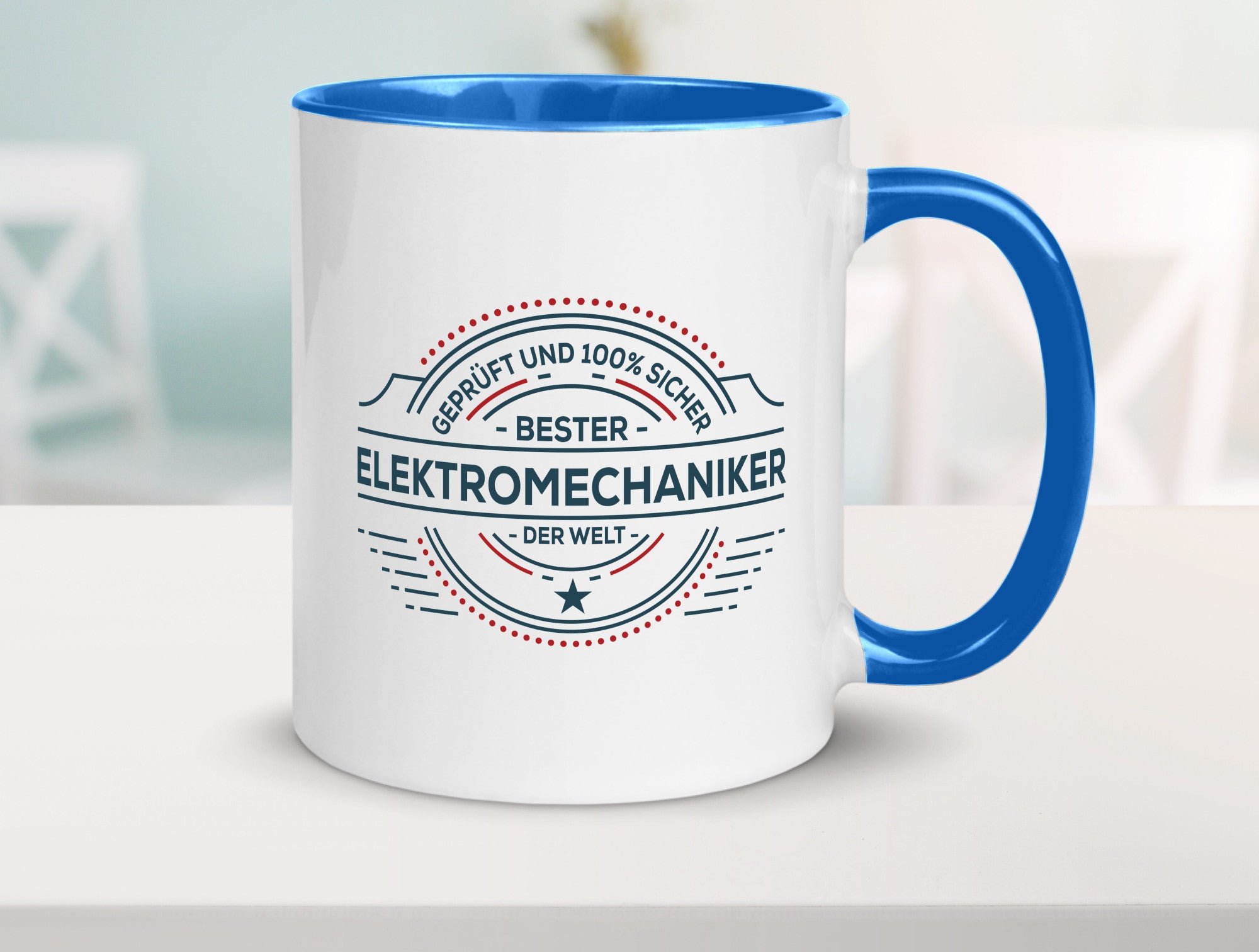 Geprüft und sicher: Elektromechaniker | Mechaniker Geschenk Humor Geschenkidee