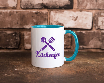 Küchenfee | Mama kocht am besten Muttertag Geschenkidee Familie Humor Tasse