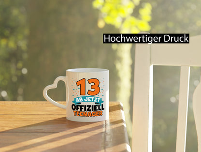 13. Geburtstag | Mädchen Tasse Teenager Spruch vl2 Geschenk Geschenkidee