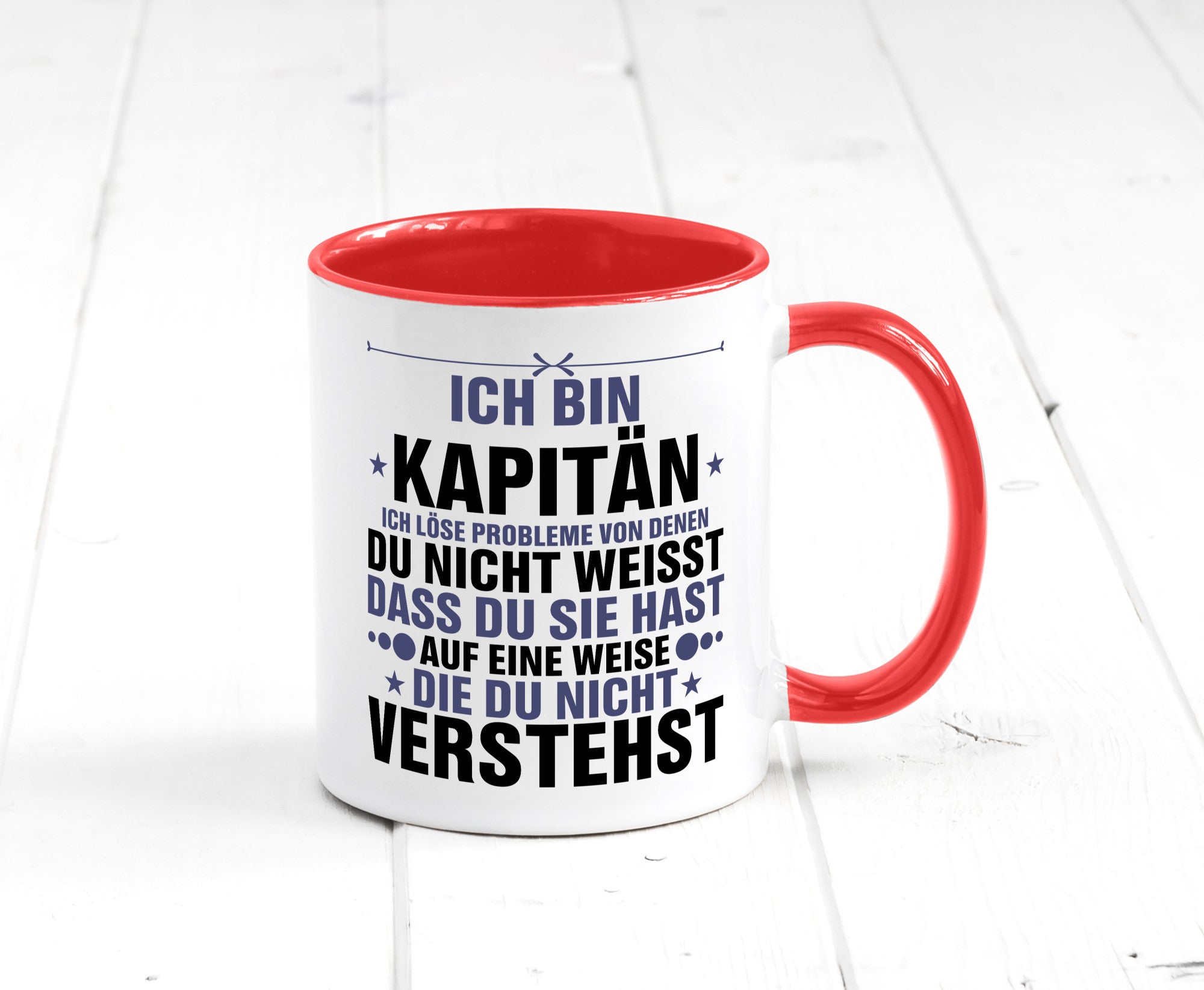 Löse Probleme: Kapitän | Schiffskapitän Schiff v2 Geschenk Humor Geschenkidee