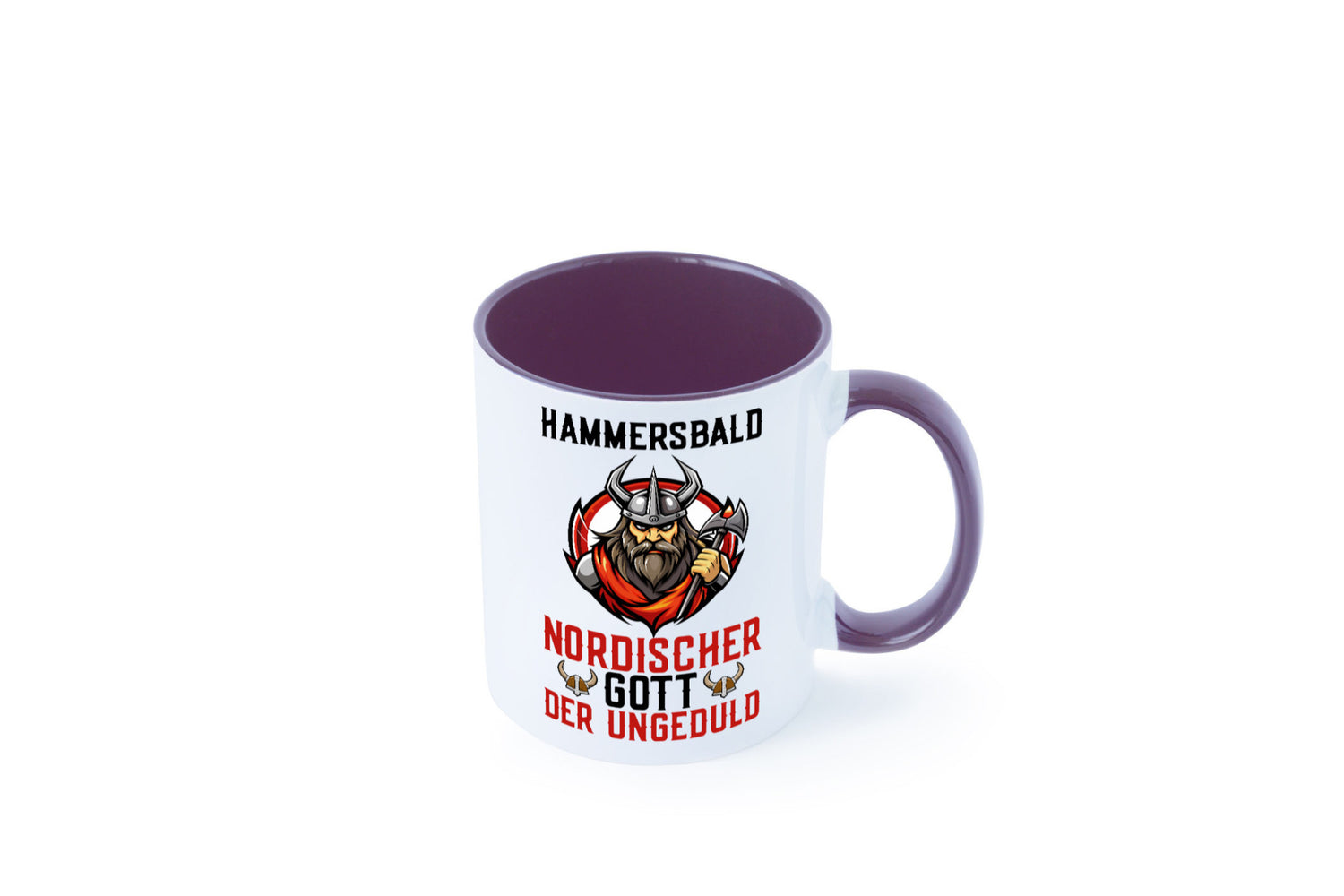 Hammersbald Nordischer Gott der ungeduld Humor Geschenkidee Tasse