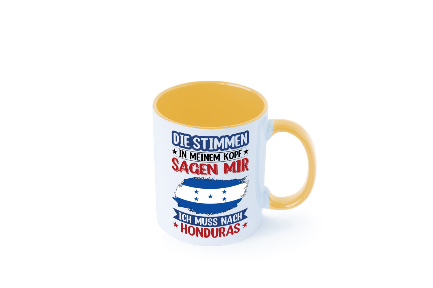 Honduras | Urlaub Stimmen in meinem Kopf Traumland Geschenkidee Humor Tasse