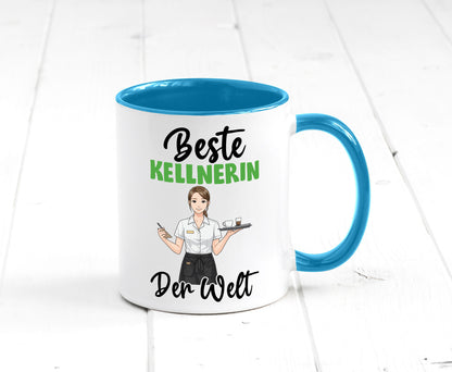 Beste Kellnerin | Beruf kellnern Bedienung v2 Humor Arbeit Kollegen Büro