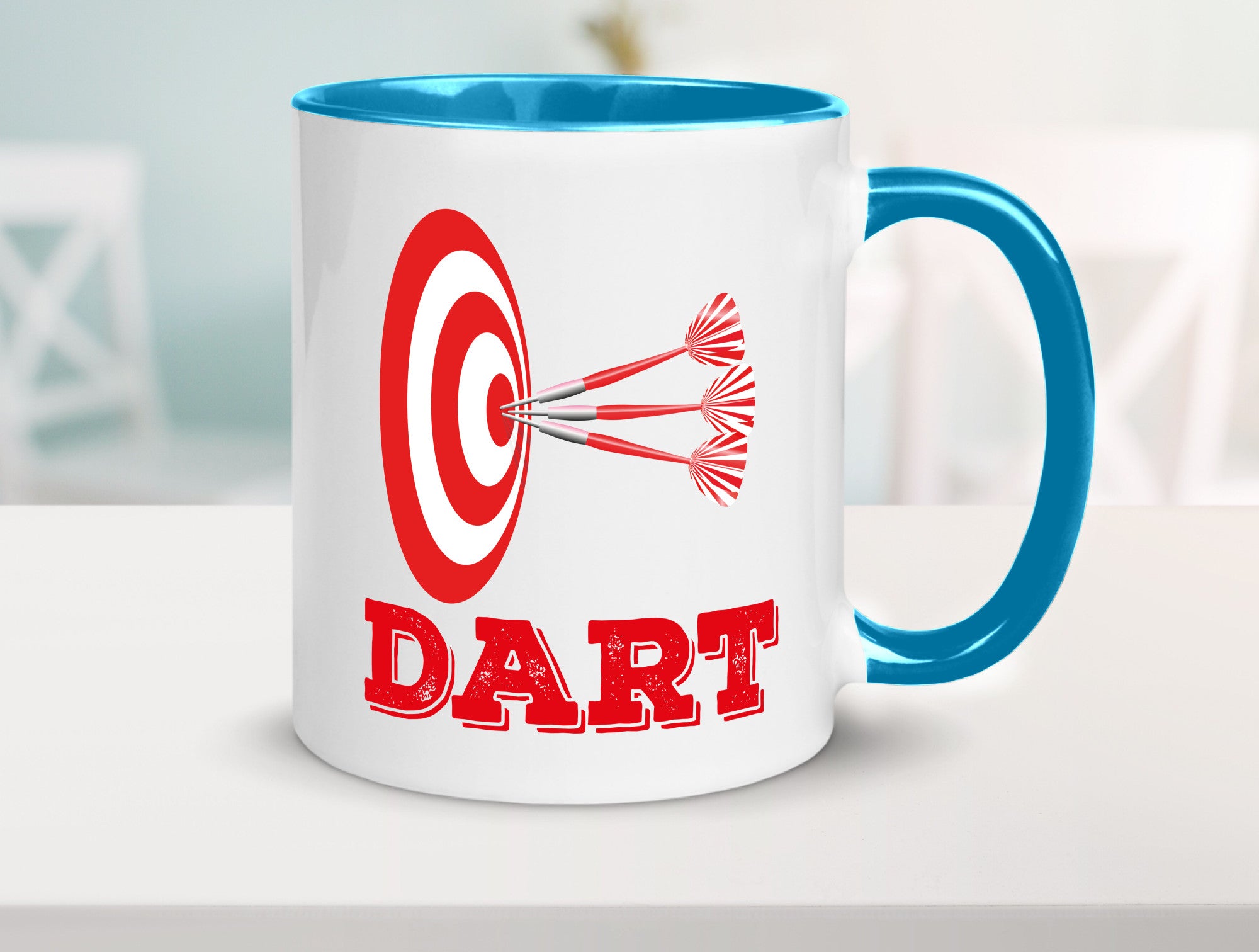 Dartspieler Tasse | Dart Hobby Motiv Spieler lustig Humor Geschenkidee Geschenk