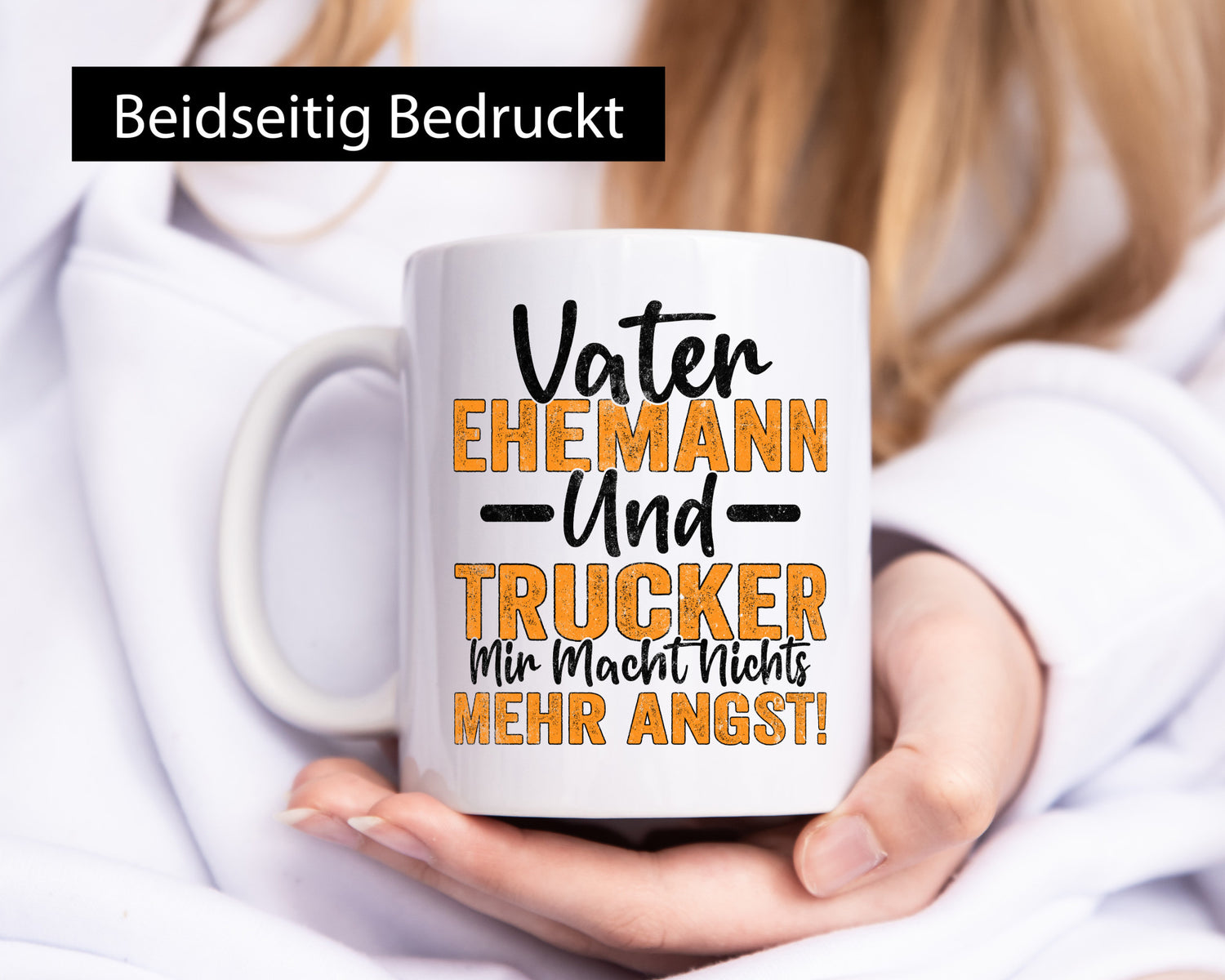 Vater Ehemann Trucker | Driver LKW Fahrer v2 Geschenk Familie Geschenkidee