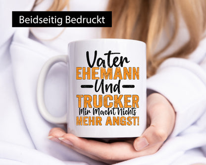 Vater Ehemann Trucker | Driver LKW Fahrer v2 Geschenk Familie Geschenkidee