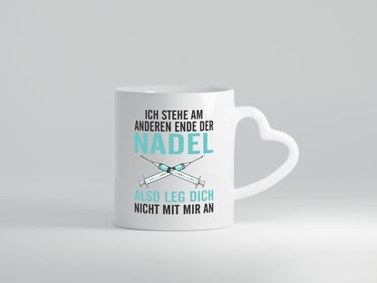 Ich stehe am anderen ende der Nadel | krankenschwester Geschenk Humor