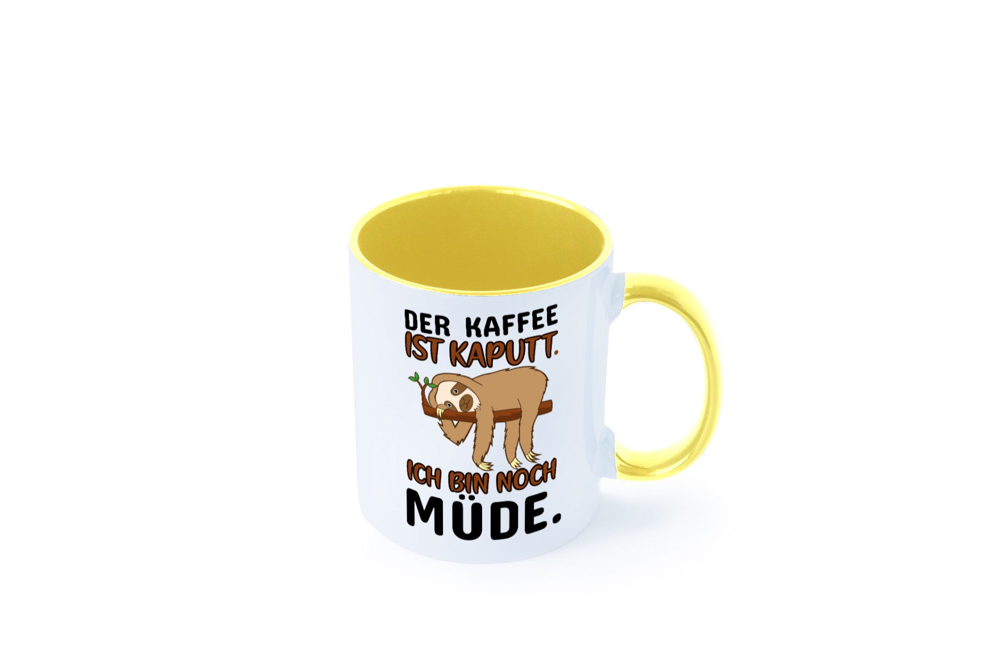Der Kaffee ist kaputt v2 Geschenk Humor Geschenkidee lustiger Spruch Tasse