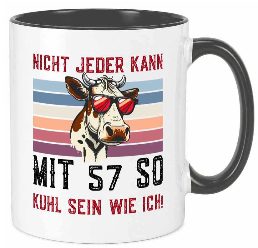 Mit 57 so gut aussehen | 57. Geburtstag Landwirt Bauer v2 lustig Geschenkidee Tasse