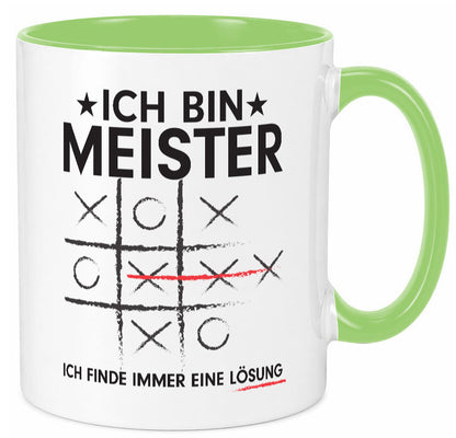 Löse Probleme: Meister | Meisterbrief lustiger Spruch Geschenk Humor
