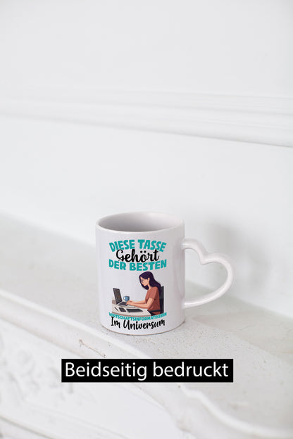 Im Universum: Wirtschaftsinformatikerin | Informatikin Geschenkidee Humor Tasse