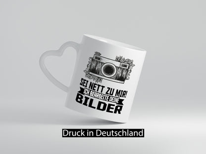 Be nice to me! I edit your pictures | Photographer funny saying gift