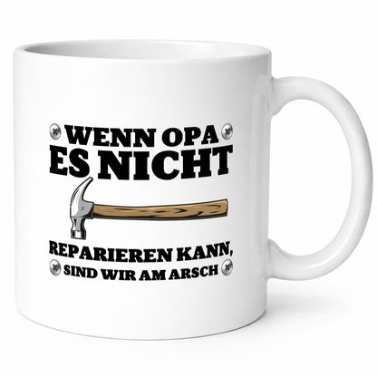 Wenn Opa es nicht reparieren kann, sind am Arsch | Hammer lustiger Spruch