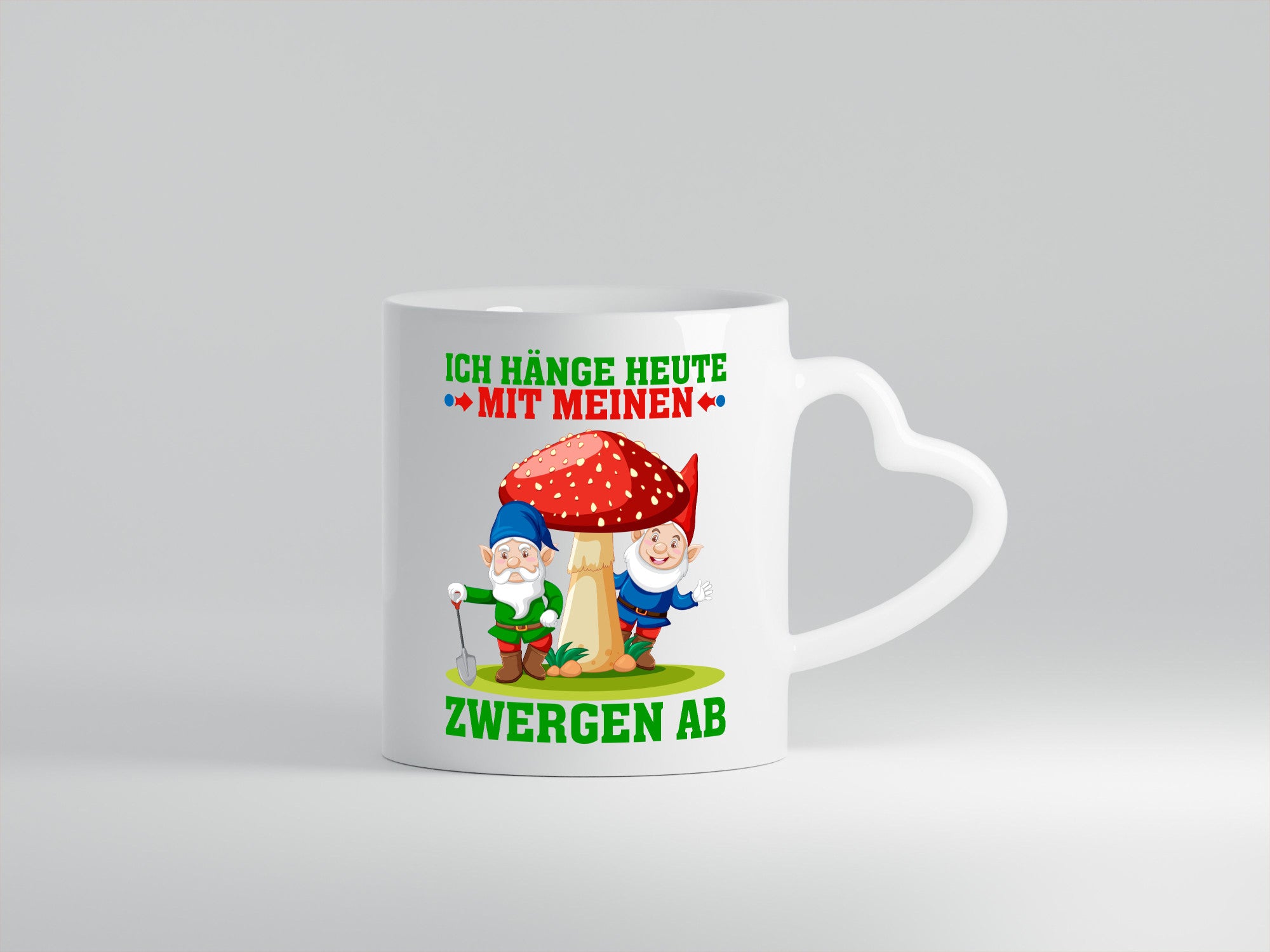 Hänge mit meinen Zwergen ab | Gartenzwerg Geschenk Humor Geschenkidee lustiger