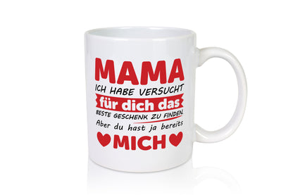 Beste Mutter | Muttertag Geschenk für Mama lustig Familie Geschenkidee Tasse