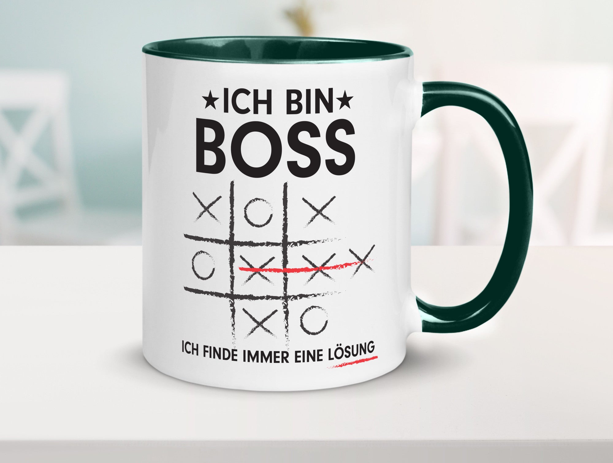 Lösung finden: Boss | Führungskraft Vorgesetzter v2 lustig Humor Geschenkidee