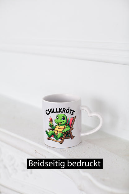 Chillkröte | Schildkröte Turtle Humor Geschenkidee Tasse