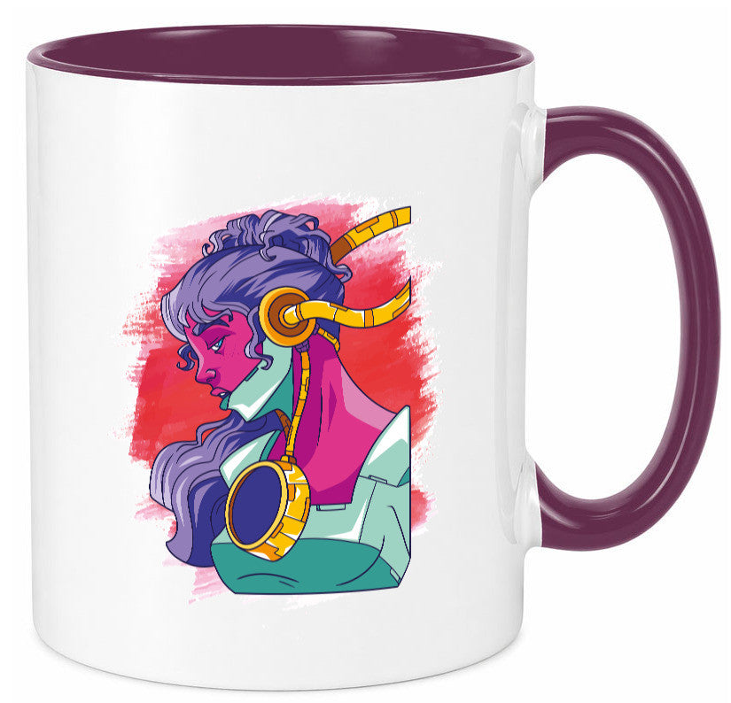 Zeichnung | Kunst Tasse Frauen Motiv cooles Design Humor Geschenkidee