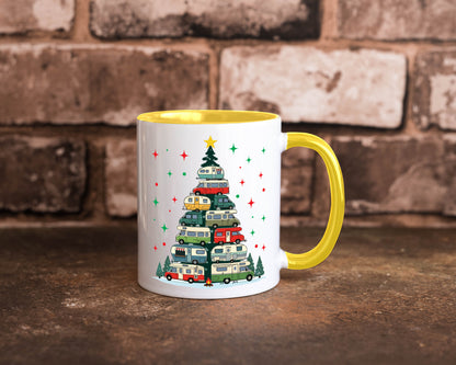 Camper | Camping Weihnachten Fahrzeuge Baumlichter v2 lustig Humor Geschenkidee
