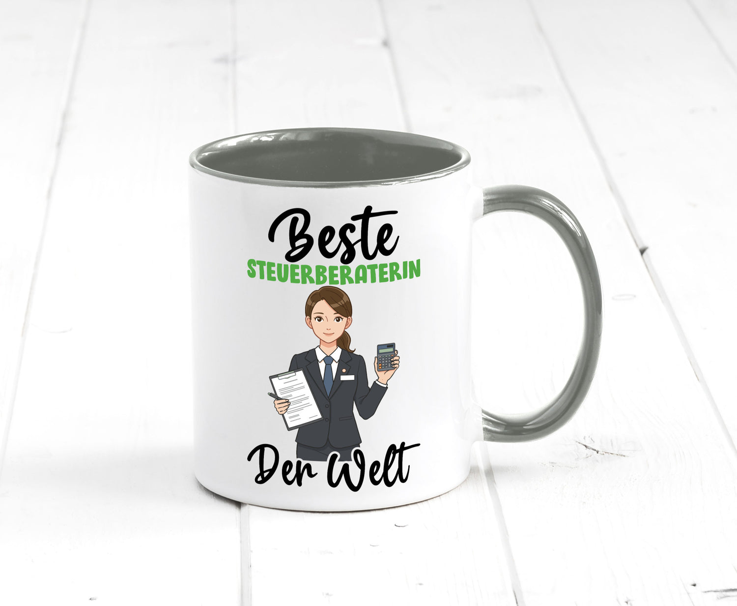 Beste Steuerberaterin | Steuer Beratung v2 Geschenkidee Humor Tasse