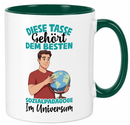 Im Universum: Sozialpädagoge | Pädagoge lustiger Spruch Geschenk Humor