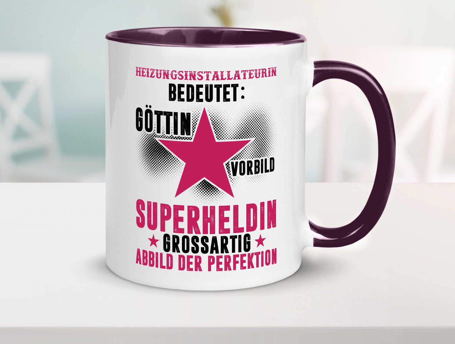 Bedeutung von Heizungsinstallateurin | Heizung Humor Geschenkidee Tasse