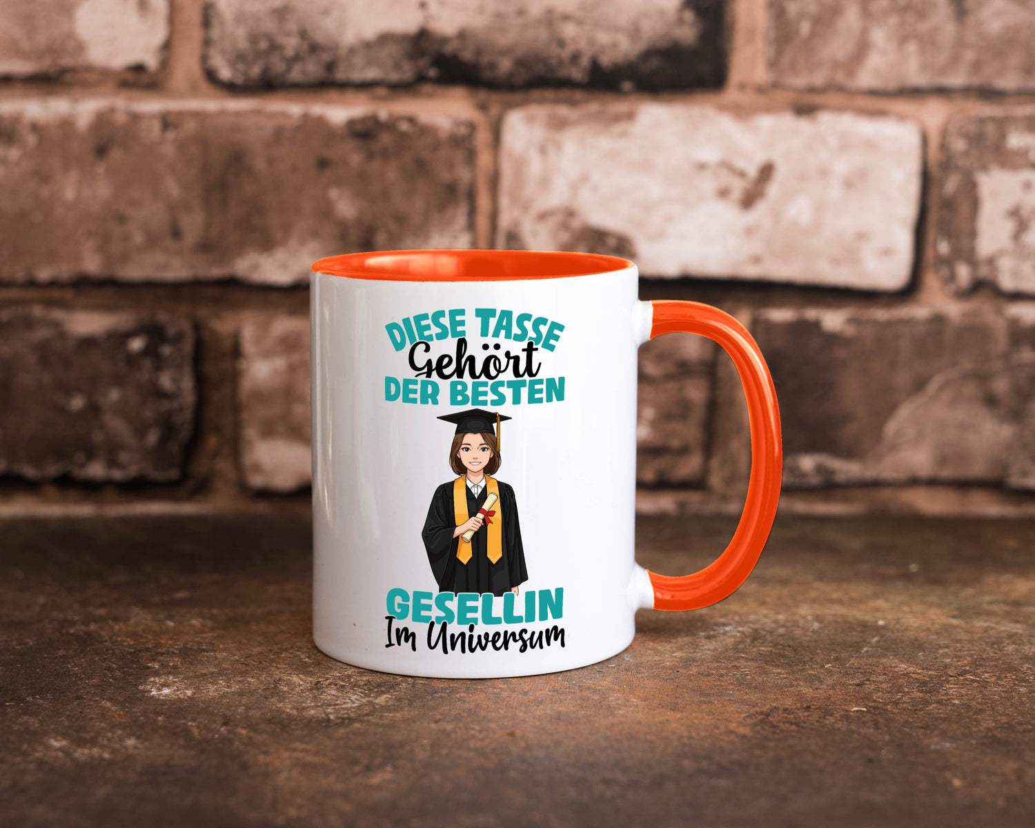 Im Universum: Gesellin | Handwerkerinnen lustiger Spruch Geschenk Humor