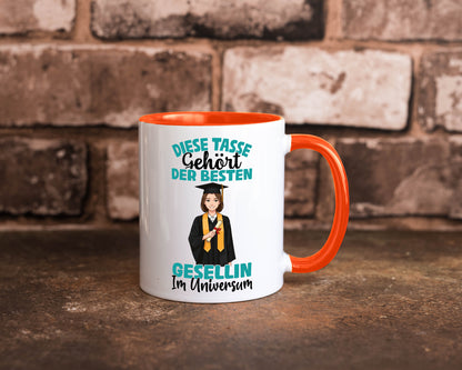 Im Universum: Gesellin | Handwerkerinnen lustiger Spruch Geschenk Humor