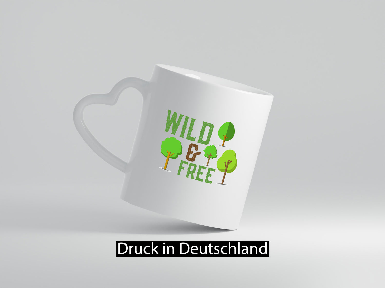 Wild and free | Freiheit Camper Hobbycamper Geschenkidee Humor Tasse