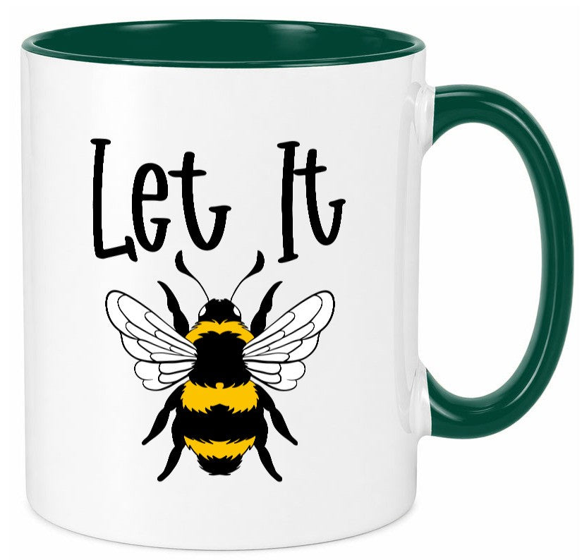 let it bee | bienenliebhaber Imker Bienenvolk Honig Humor Geschenkidee Tasse
