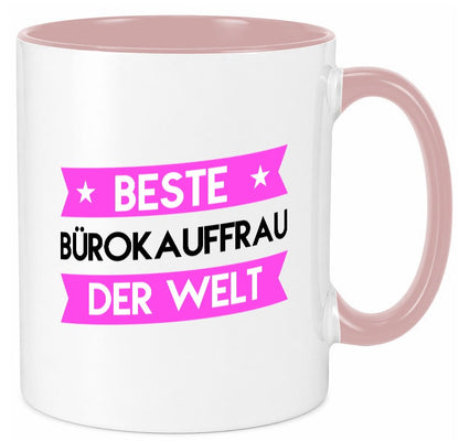 Beste Bürokauffrau | Kauffrau Humor Arbeit Kollegen Büro Geschenkidee Tasse