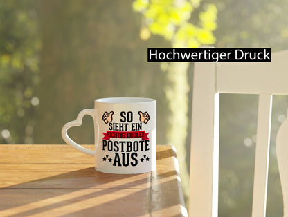 Richtig cooler Postbote | Daumen hoch Paketdienst Kurier Geschenkidee Humor
