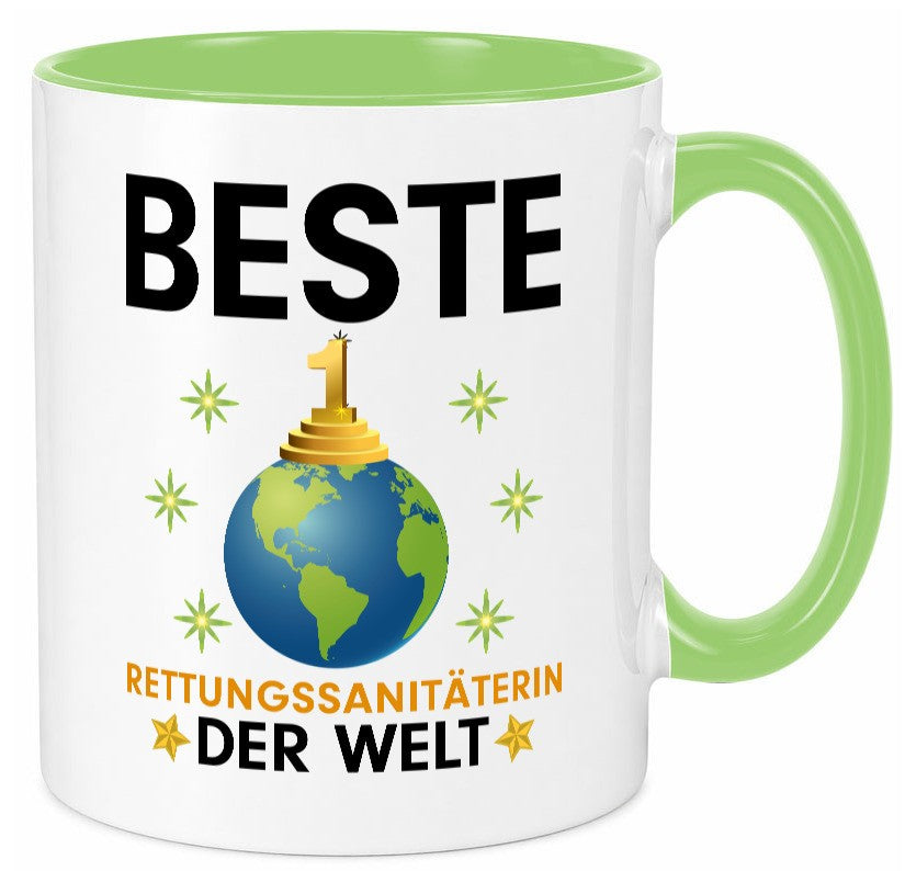 Welt Beste Rettungssanitäterin | Sanitäter Humor Geschenkidee Tasse