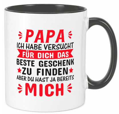 Bestes Geschenk für Papa | Vatertag Tasse Kinder Familie Geschenkidee lustiger