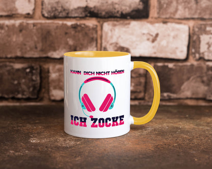 Kann dich nicht hören ich Zocke | Gamer Zocken Zocker Geschenkidee Humor Tasse