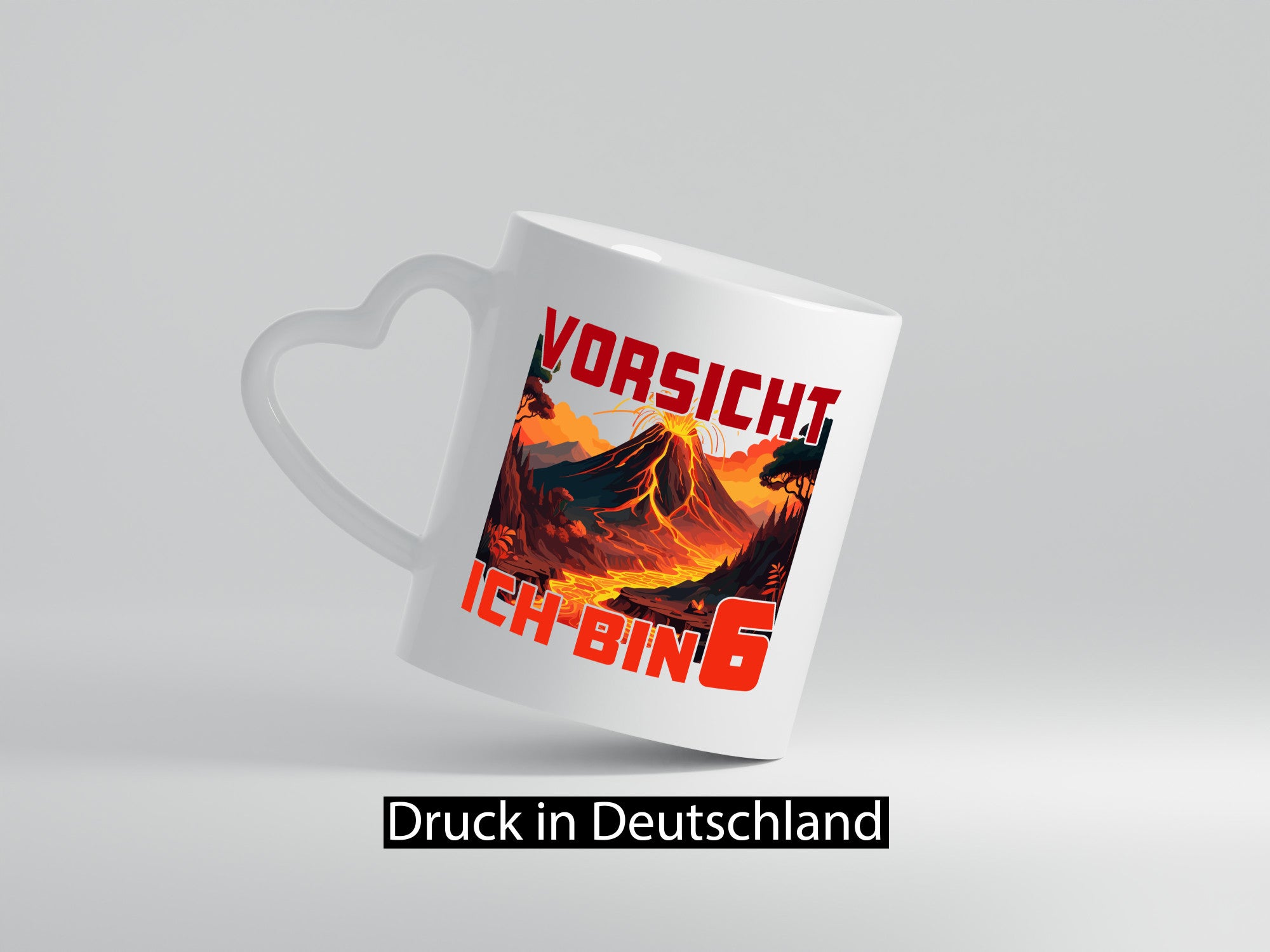 6. Geburtstag | 6 Jahre Vulkanausbruch Vulkan lustiger Spruch Geschenk