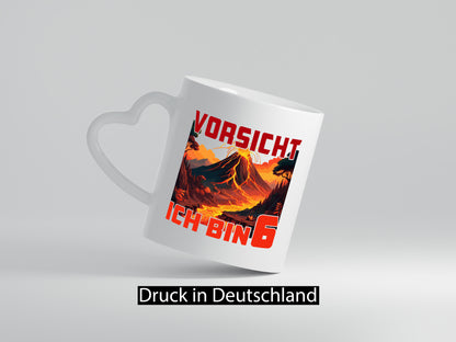 6. Geburtstag | 6 Jahre Vulkanausbruch Vulkan lustiger Spruch Geschenk