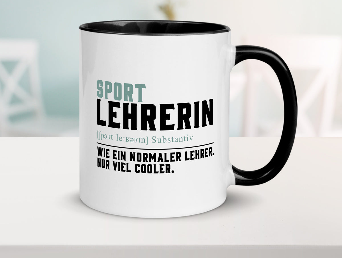 Sportlehrerin | Lehrerin Unterricht Lieblingslehrerin Geschenk Humor Tasse