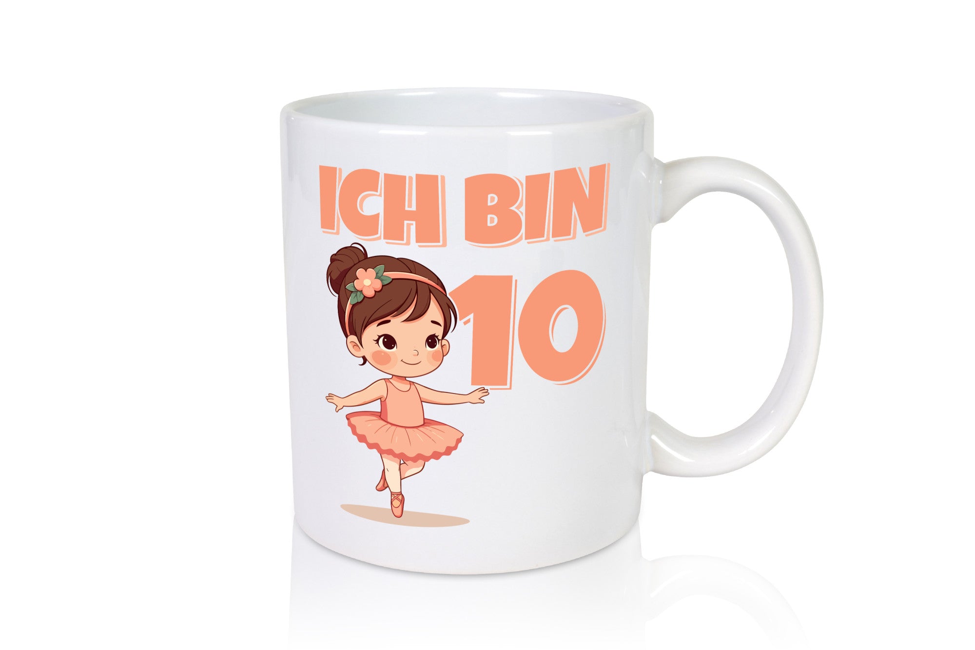10 Geburtstag | Jahre Ballerina Mädchen Ballet lustiger Spruch Geschenk