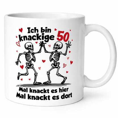 50. Geburtstag | Knackige 50 Ich bin alt Humor Geschenkidee Tasse