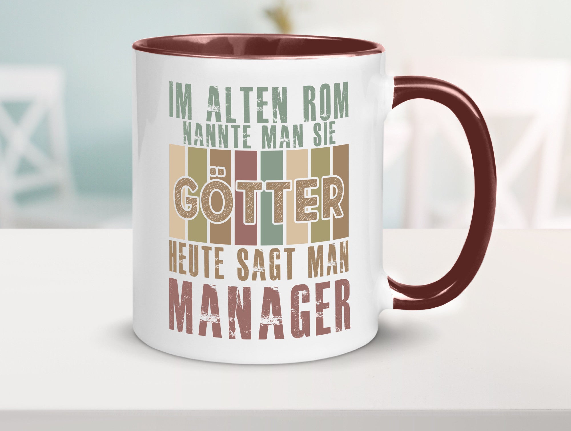 Heute sagt man: Manager | Management Humor Geschenkidee Tasse
