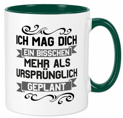 Ich mag dich mehr als geplant | Best Freinds Freundschaft Geschenkidee Humor