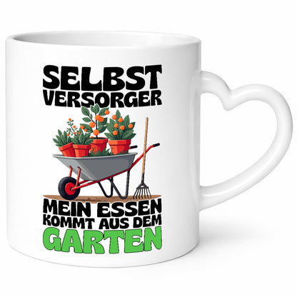 Selbstversorger | Essen kommt aus dem Garten Gartenarbeit Humor Arbeit Kollegen