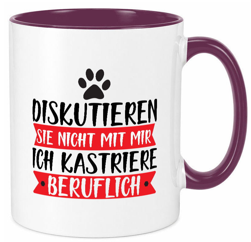 Ich kastriere beruflich | Tierarzt Tierliebhaber Geschenkidee Arbeit Kollegen