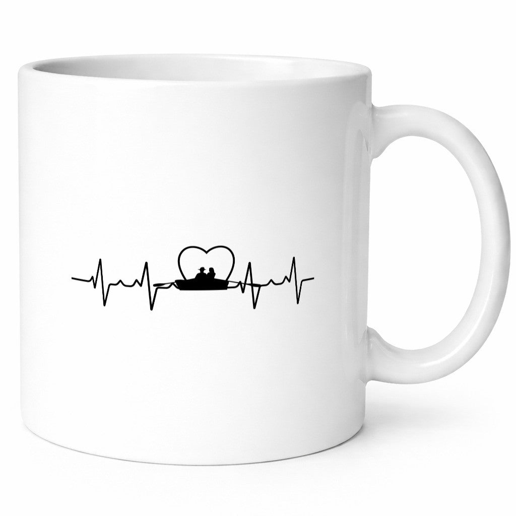 Kanu Liebe | Kayak Pärchen Motiv Boot Hobby Geschenkidee Humor Tasse