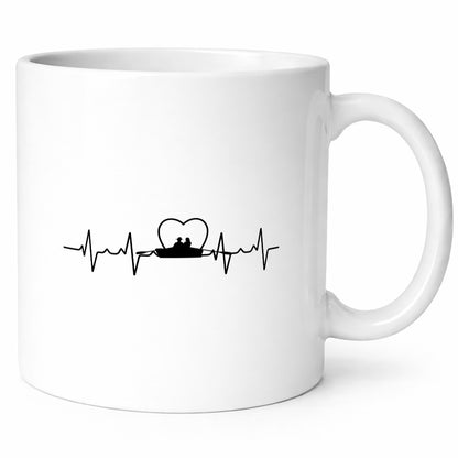 Kanu Liebe | Kayak Pärchen Motiv Boot Hobby Geschenkidee Humor Tasse